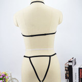Full body X Cage Harness Bra Goth Fetish Lingerie