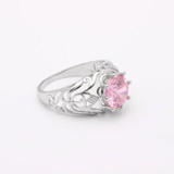 Colorful stone gothic ring