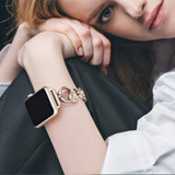 Band Compatible With Apple Watch 38mm/40mm Iwatch Series 4/3/2/1 Apple Watch 42mm/44mm Bracelet for Women Band Compatible With Apple Watch 38mm/40mm Iwatch Series 4/3/2/1 Apple Watch 42mm/44mm Bracelet for Women