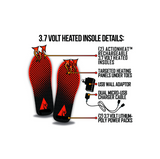 Rechargeable Battery Heated Insoles