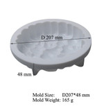 Round Heart Silicone Cake Mold Cool Stuff to Buy