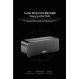 Portable Super Bass Wireless  Metal Bluetooth Speaker