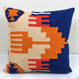 Geometric Canvas Cotton Square Embroidery Pillow Cover for Home Decoration