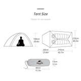 Two Person Camping Tent Quick and Easy to Set Up Awesome Gadgets