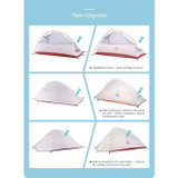 Two Person Camping Tent Quick and Easy to Set Up Awesome Gadgets