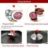 Creative Stainless Hamburger Press Steel Mold Best Stuff For Kitchen