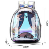 Breathable Portable Pet Carrier Bag Transparent Backpack For Cat and Dog