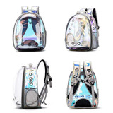 Breathable Portable Pet Carrier Bag Transparent Backpack For Cat and Dog
