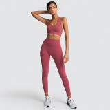 Women Yoga Outfits Top Set