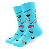 Men Crew cotton Socks Multi Pattern