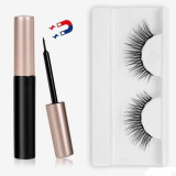 Magnetic Eyelashes set 3 pairs & Magnet Liquid Eyeliner plus a Tweezer