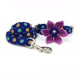 Flower Power Daisy Collar & Leash Set