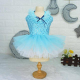Princess Dress with Sequin Patterned Bodice