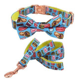 Lunch Bow-Tie Collar & Leash Set