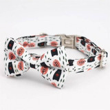 Autumn Bow-Tie Collar & Leash Set