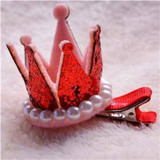 Rose Crown Hair Clip