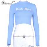 Long sleeve crop top