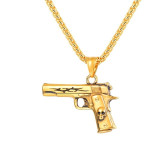 Gun Necklace | Gold, Silver, Black Gun Pendant