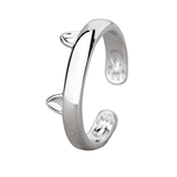 Sterling Silver Cat Ring