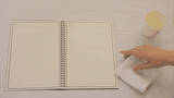 Elfinbook Smart Reusable Erasable Spiral A5 B5 Notebook Paper Notepad Journal Drawing Painting Pocketbook like Rocketbook