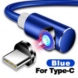 Magnetic Cable Micro USB Type C Adapter