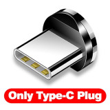 Magnetic Cable Micro USB Type C Adapter