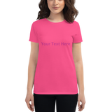 Women's short sleeve t-shirt