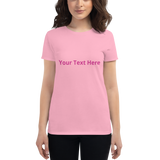 Women's short sleeve t-shirt