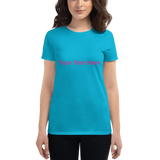 Women's short sleeve t-shirt