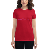 Women's short sleeve t-shirt