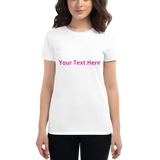 Women's short sleeve t-shirt