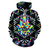 Trippy 3D Hamsa Hoodie