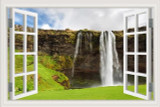 Waterfall 3D Window View Wall Sticker