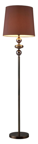 One Light Bronze And Coffee Plating Floor Lamp - Style: 7278010