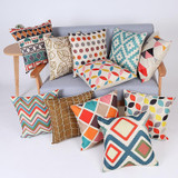 Colorful New Geometric Pattern Decorative Pillow Covers