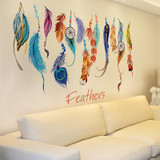 Dreamcatcher Feathers Wall Sticker Dreamcatcher Feathers Wall Sticker