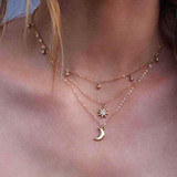 Multi Layer Beads Choker Necklaces