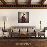 St. Cecilia Canvas Print