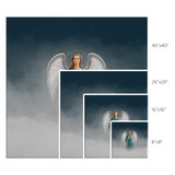 St. Gabriel the Archangel Cloudscape Canvas Print