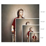 St. Dymphna Canvas Print