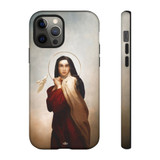 St. Teresa of Avila Hard Phone Case (Light)