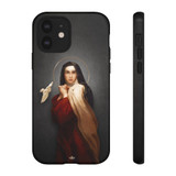 St. Teresa of Avila Hard Phone Case (Dark)
