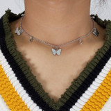 HOT Sale Gold / silver Butterfly Necklaces