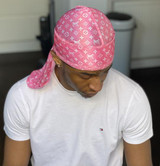 Light Pink LV Designer Durag