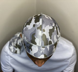 Grey Silk Camo Durag