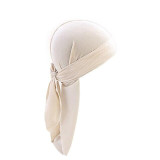 Beige Velvet Durag