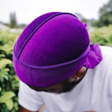 Purple Velvet Durag