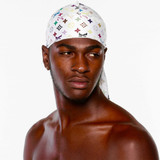 Colourful LV Designer Durag