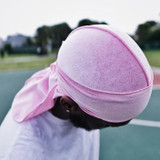 Light Pink Velvet Durag