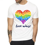 Rainbow/ Love Wins design t-shirt